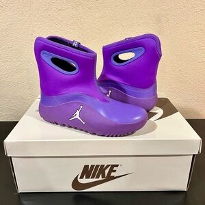 Jordan Lil Drip Little Kids' Boots Shoes in "Purple Venom"